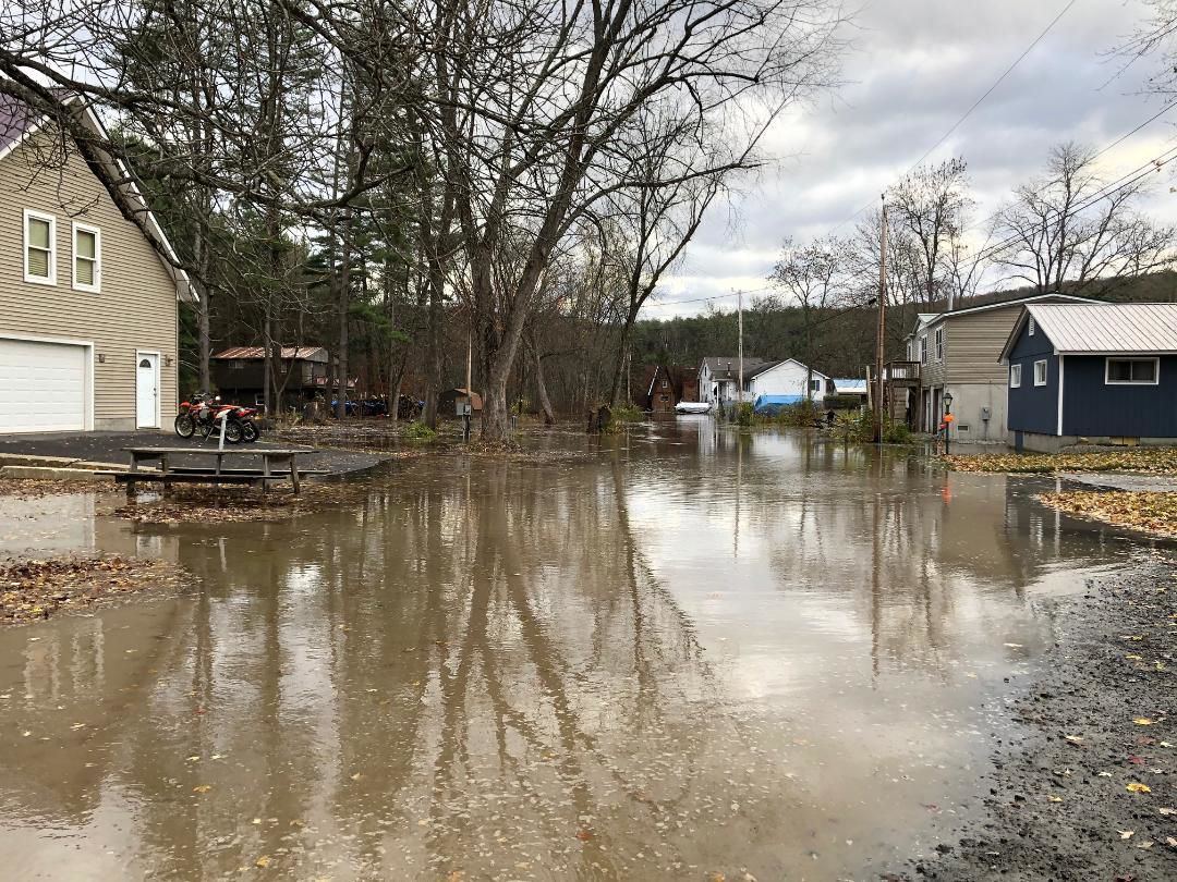 Hudson river flooding