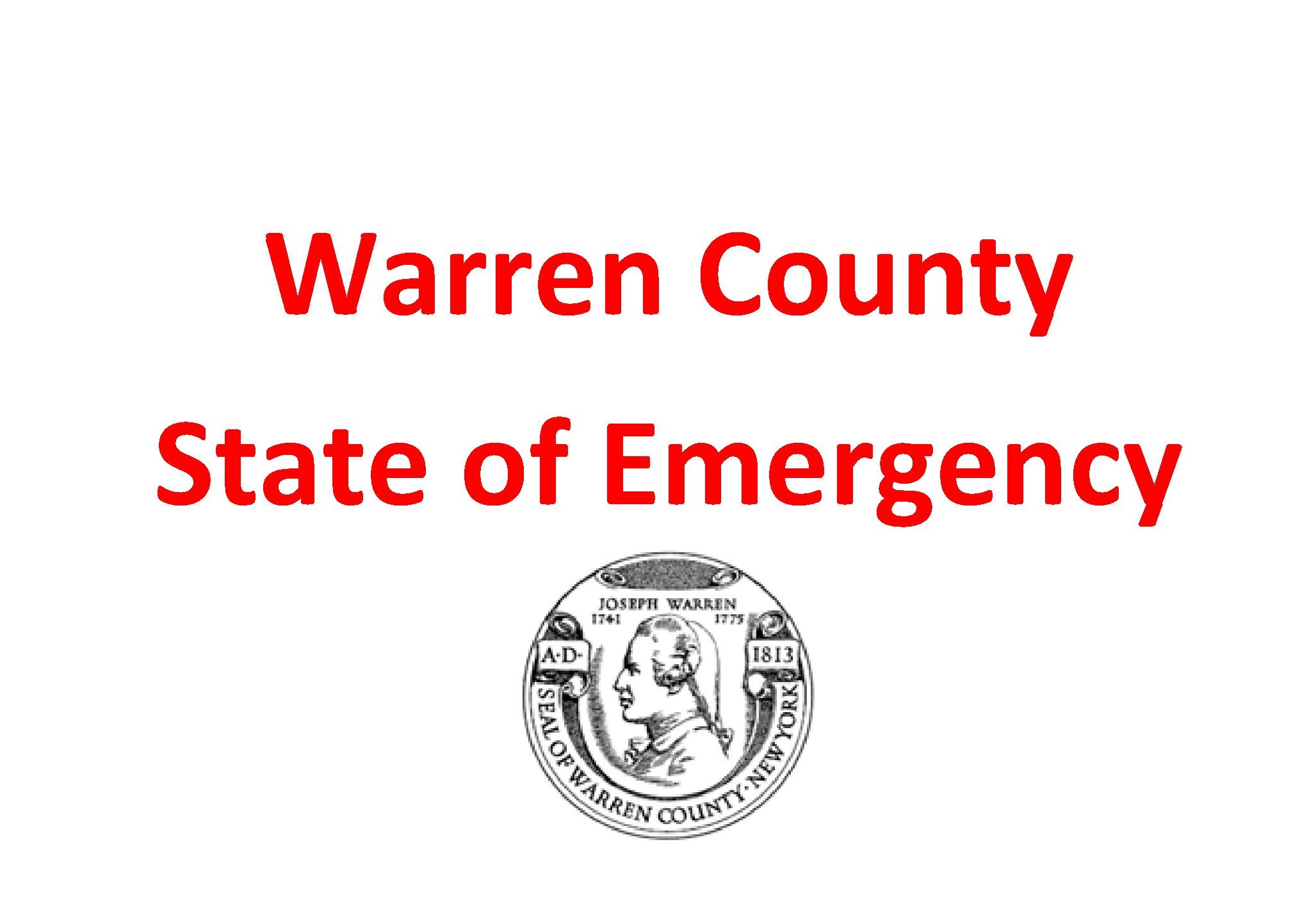 stateof emergency