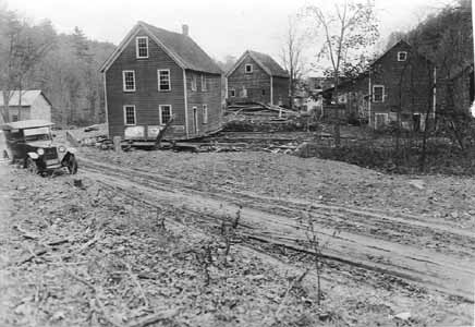 Photo of moving a house