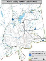 Queensbury Area Map